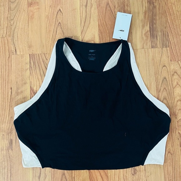 Nike yoga high neck crop top plus size 1x - Picture 1 of 4